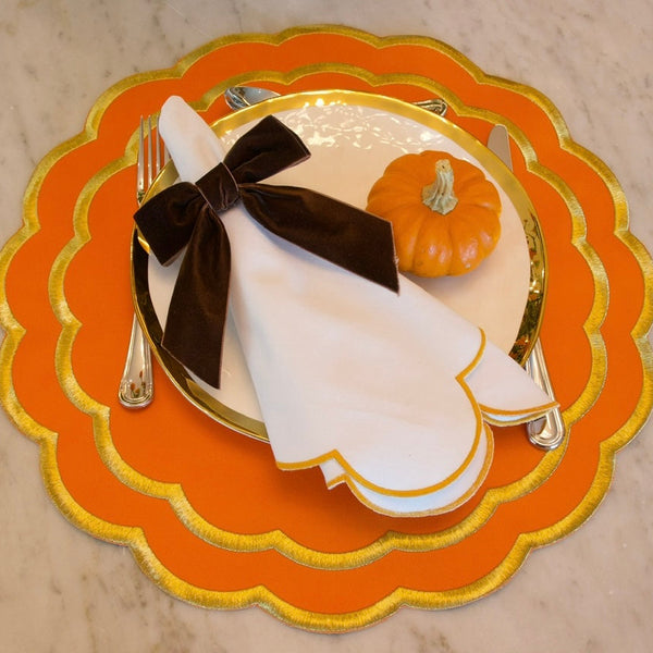 Pumpkin Table Set (For 2)