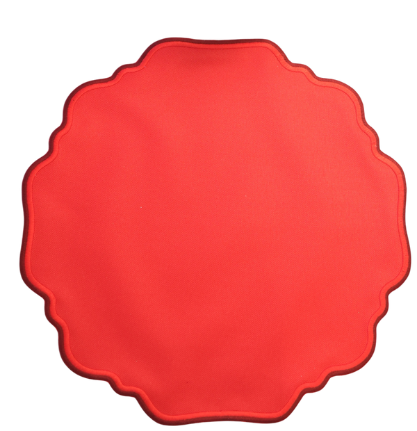 Red Bloom Placemats (Set of 2)