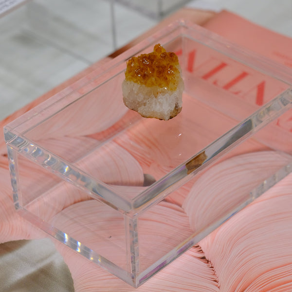 Citrine Acrylic Box