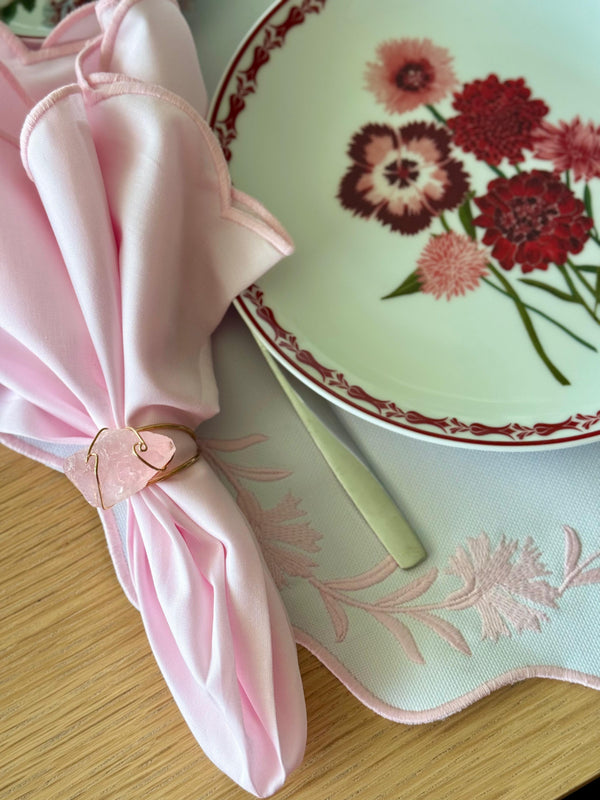 Rose Quartz Napkins (Set of 2)